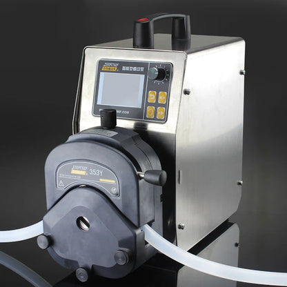 WT-600CAS Bomba peristáltica de gran volumen de 12 l y 24 l/min con múltiples canales, calibración inteligente, medición y transferencia