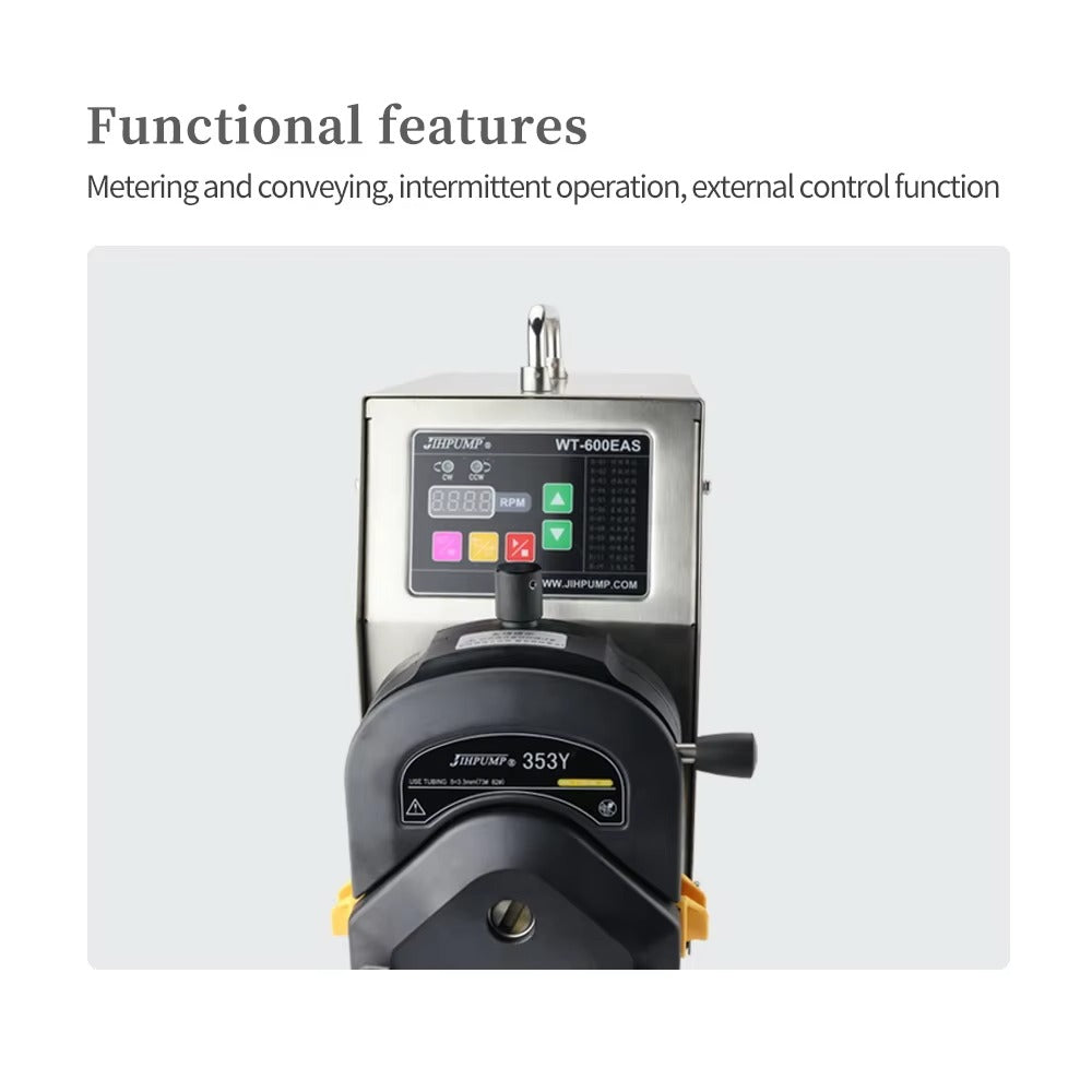 WT-600EAS/353Y Industrial Peristaltic Pump – 13.2L/min High Flow Precision Fluid Transfer