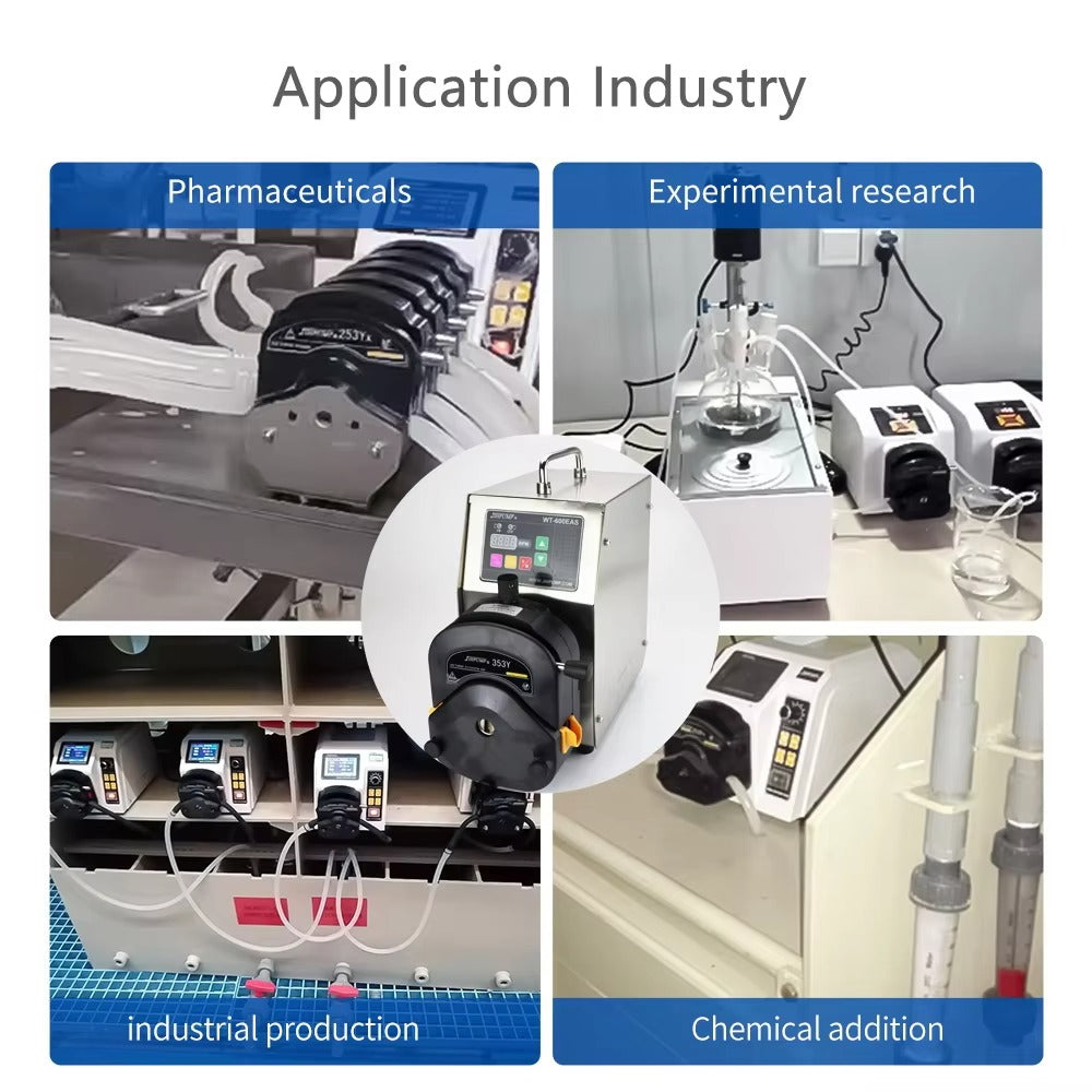 WT-600EAS/353Y Industrial Peristaltic Pump – 13.2L/min High Flow Precision Fluid Transfer