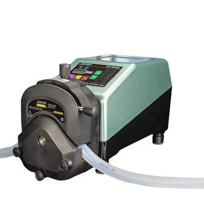 WT-600EL peristaltic dosing pump control panel with voice prompt and memory function for industrial use
