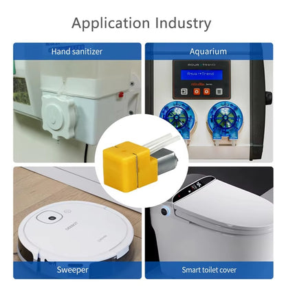 WX3 Micro Peristaltic Pump – DC Precision Metering Pump ≤10ml/min Low Flow Titration