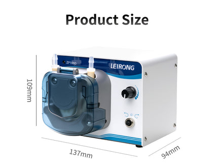 ZP1000 DC Speed Control Peristaltic Pump – Adjustable Flow 300-1120ml/min