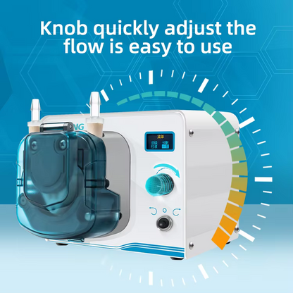ZP1000ST Intelligent Peristaltic Pump with Stepper Motor, OLED Display & Bidirectional Flow