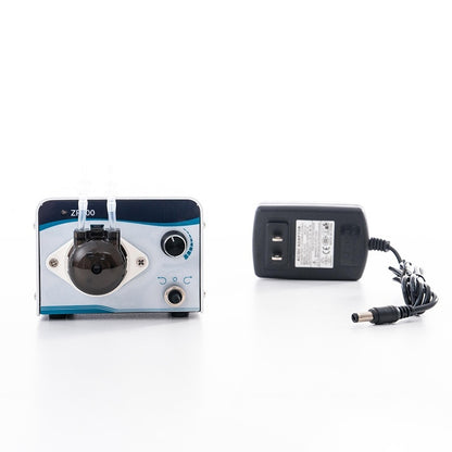 ZP100 Low Flow Small Peristaltic Pump Adjustable Speed Metering Dosing Pump Easy Operation