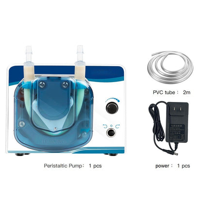 Bomba peristáltica de alto caudal visible ZP2000 de 24 V, velocidad ajustable, 2000 ml/min, fácil operación, agua, productos químicos