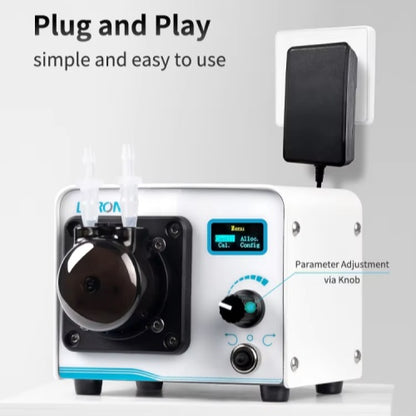 ZP200ST Intelligent Peristaltic Pump – Stepper Motor Drive & OLED Display