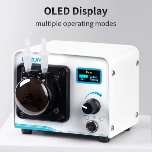 ZP200ST Intelligent Peristaltic Pump – Stepper Motor Drive & OLED Display