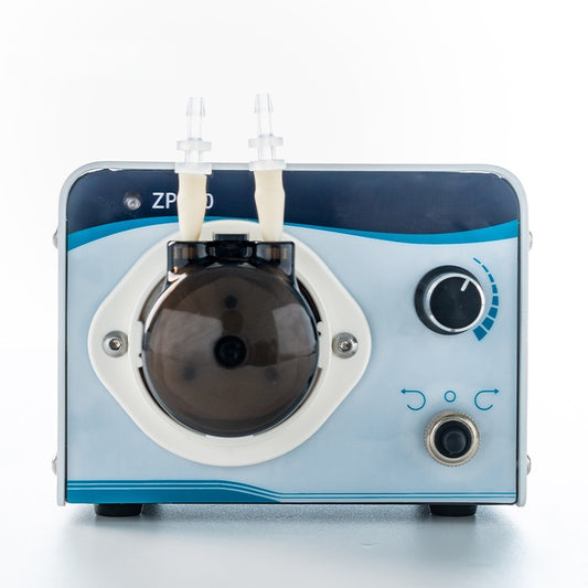 ZP200 DC Speed Control Peristaltic Pump, Small Laboratory Metering Pump, Variable Speed, 100ml/min Flow Rate, 24V Low Voltage
