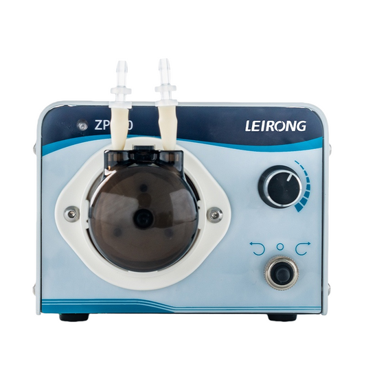 ZP200 24V DC Speed Adjustable Peristaltic Pump Food-Grade Reversible Lab Dosing 35-200mL/min
