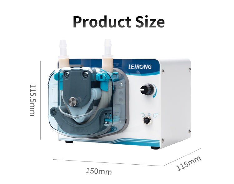 ZP3000 Adjustable Peristaltic Pump Close-up 24V DC Motor Speed Control Dosing
