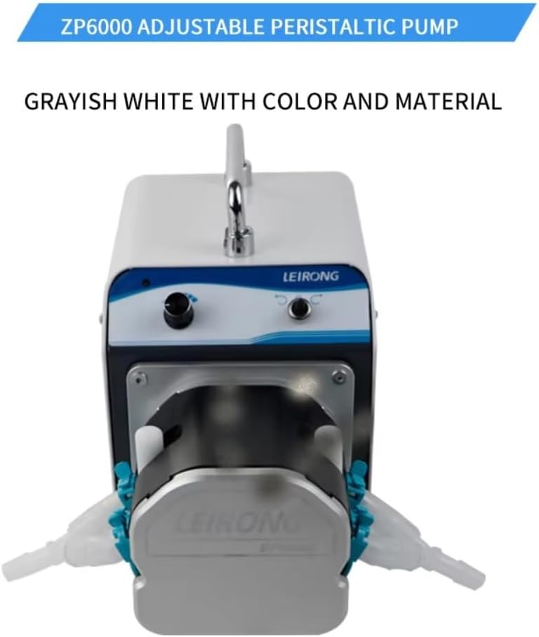 ZP6000 Dual Channel High Volume Portable Peristaltic Pump, Industrial