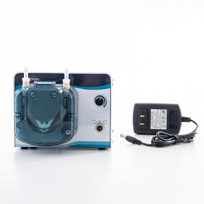 Bomba peristáltica de tubo de reemplazo rápido ZP600 Bomba dosificadora de laboratorio de velocidad ajustable CA 120 V - 220 V