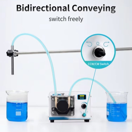 ZPBST Intelligent Peristaltic Pump | High-Precision Lab Flow Control (0.05–180 ml/min)