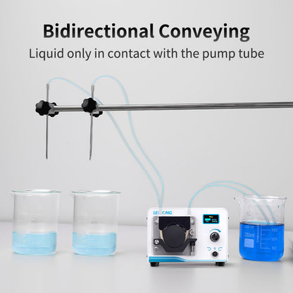 ZPEST Intelligent Peristaltic Pump – Dual-Tube Precision Lab & Industrial Liquid Transfer