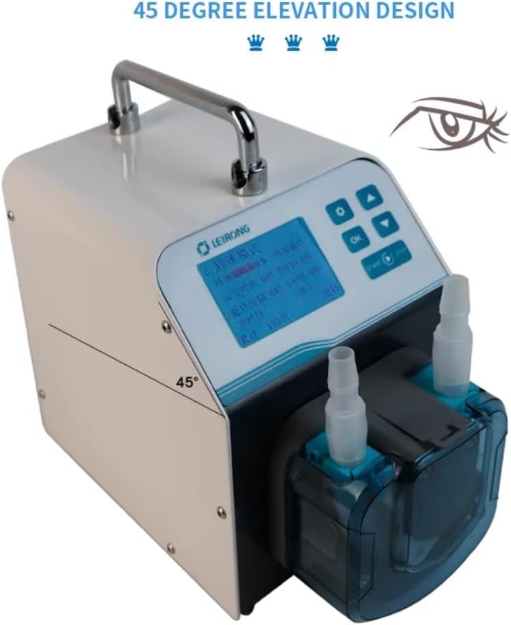 ZPS-BP3000 Intelligent Pump Laboratory Liquid Metering Filling Pump, Portable, Replace Tubing In Seconds