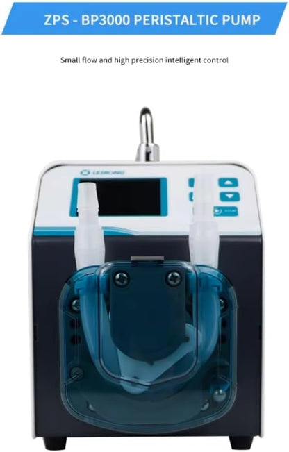 ZPS-BP3000 Intelligent Pump Laboratory Liquid Metering Filling Pump, Portable, Replace Tubing In Seconds