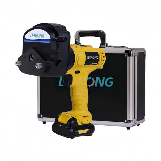 Portable Handheld Sampling Pump Kit with Carrying Case - Yellow Cordless Battery-Powered Air Sampler

