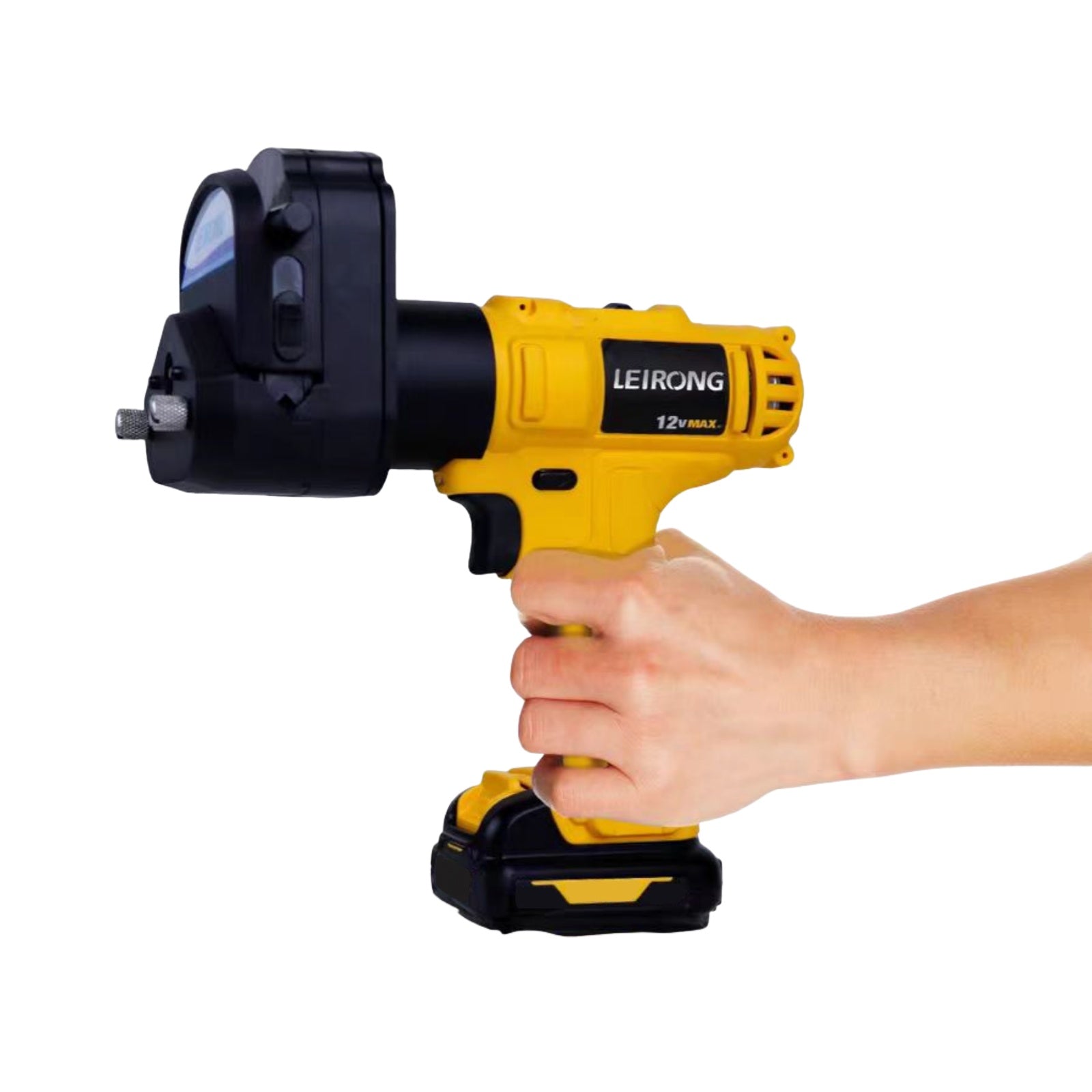 Handheld Sampling Pump in Use - Portable Cordless Air Sampler for Environmental and Industrial Sampling

