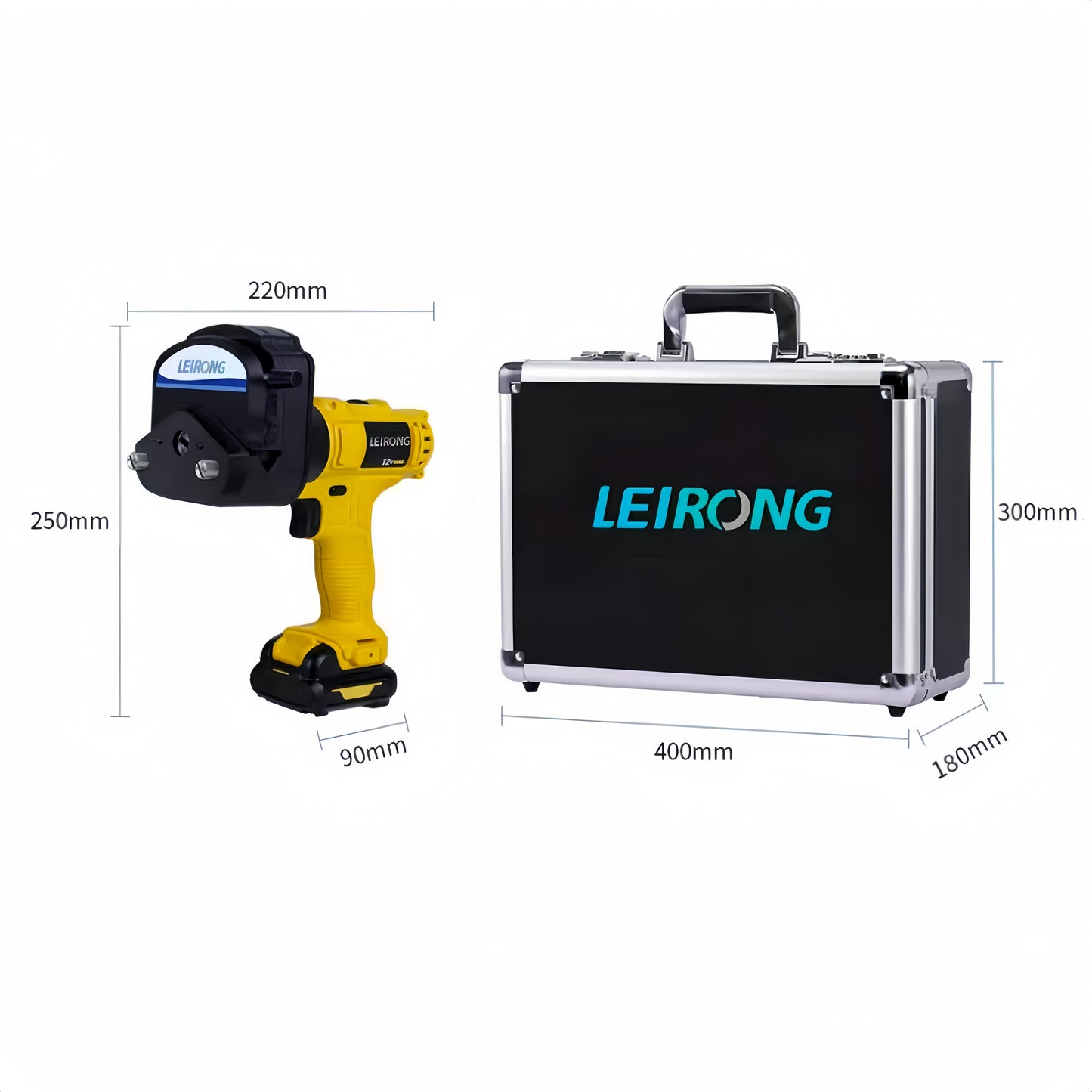 Portable Handheld Sampling Pump - Rechargeable Cordless Air Sampling Device for Field Use
