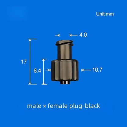 Male and Female Luer Plug Caps Luer Lock Stops Dust-proof