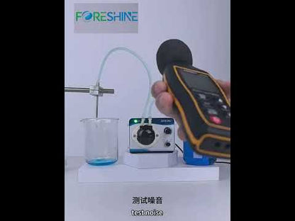 ZP200 24V DC Speed Adjustable Peristaltic Pump Food-Grade Reversible Lab Dosing 35-200mL/min