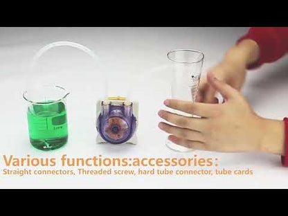 MN4 Coffee Beverage Liquid Large Volume Peristaltic Pump Stepper Motor 12V 24V High Flow