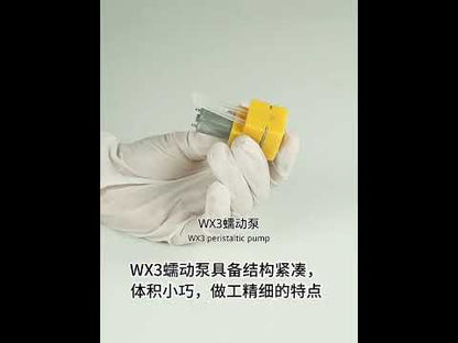 WX3 Micro Peristaltic Pump – DC Precision Metering Pump ≤10ml/min Low Flow Titration