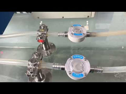 D1606 Constant Flow Pulse Dampener for Peristaltic Pump Food Grade Pulsation Dampener Liquid Delivery