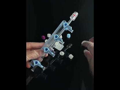 Male & Female Luer Lock Plug/Stopper | Multi-Material (ABS, PE, PP, PC) | Sterile/Non-Sterile | 100 pcs