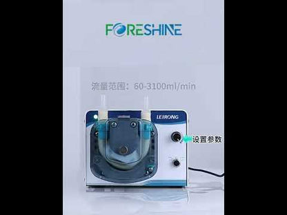 ZP3000 DC Adjustable Peristaltic Pump 60-3100ml/min 24V Safe Voltage Lab/Food/Industrial Dosing Pump
