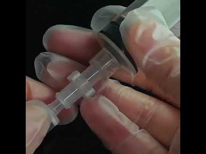 Plastic Luer Lock Female-Female Connector — Food-Grade PP/PC