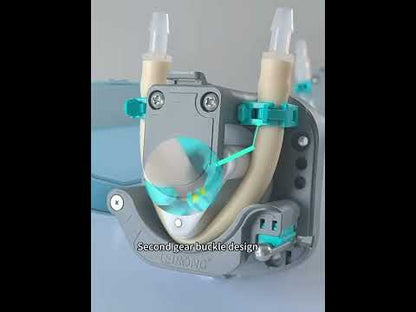 Bomba peristáltica de gran caudal BP2000 de 2000 ml mín. con motor paso a paso y tubo de reemplazo rápido