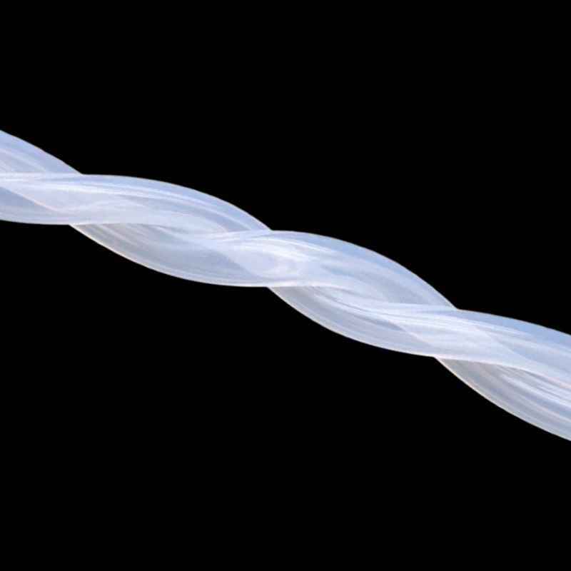 Clear Silicone Tubing -40°C to 200°C Temperature Resistant Non-Toxic Odorless Hose for Food and Beverage
