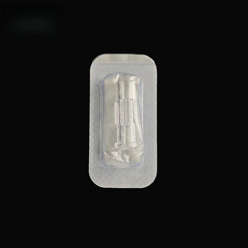 100/pk Syringe Adapter, Female Luer Lock Connector | Medical-Grade | Sterile Polypropylene - MedSupplies