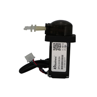 BPG Small Volume Peristaltic Pump stepper motor with connector cable, 24V 20W precision micro dosing pump for medical and industrial use
