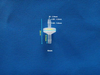 Plastic One-Way Check Valve - Gas & Liquid Water Stop Valve 3-12mm
