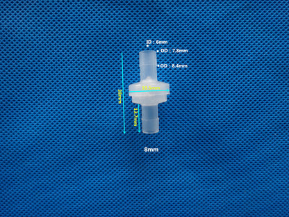 Plastic One-Way Check Valve - Gas & Liquid Water Stop Valve 3-12mm