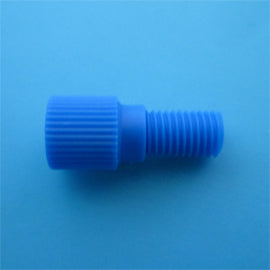 Super Flangeless 1/4-28UNF Fittings Kit Natural PP ,with or Without Ferrule,MOQ 5pcs