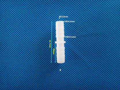  plastic tube connector for aquatic and hydroponic systems
